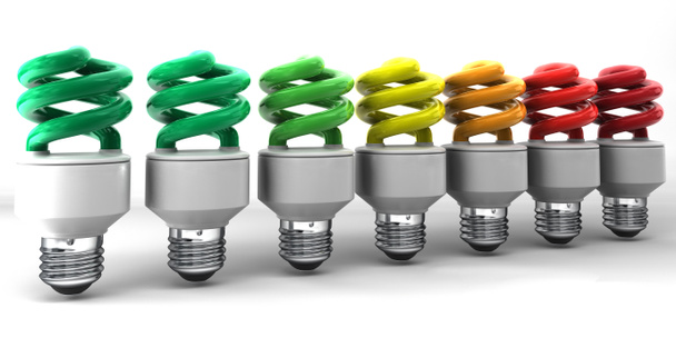 lâmpadas de baixa energia
 - Foto, Imagem