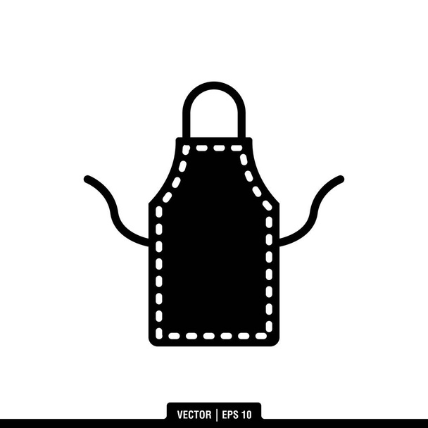 The best Apron icon vector, illustration logo template in trendy style. Suitable for many purposes. - Vector, Image