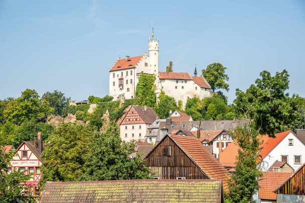 Veduta al Castello di Gossweinstein, Germania. - Foto, immagini