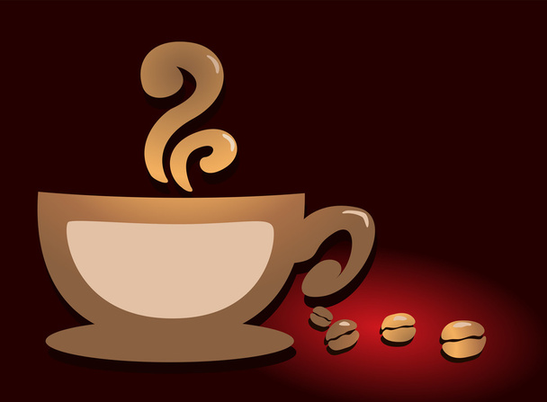 Coffee cup - Vektor, Bild