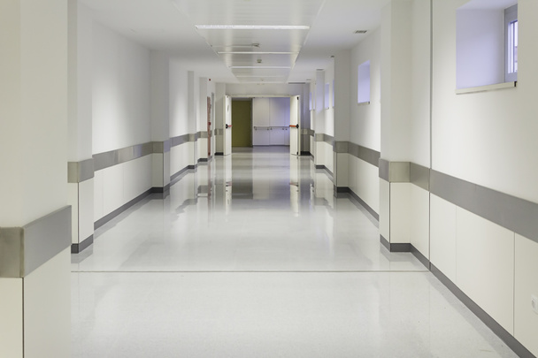 Entrada hospital vazio
 - Foto, Imagem