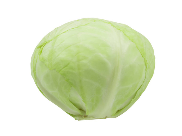 White cabbage on a white isolated background - Photo, Image