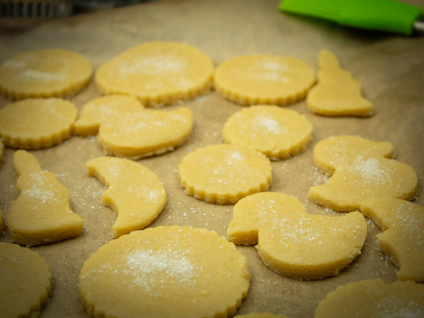 Homemade Gingerbread Shortcake Cookies - Photo, Image