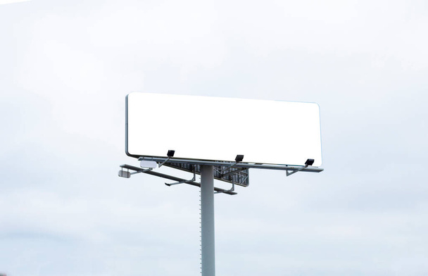 Obdélníkový billboard. Nápis pro text - Fotografie, Obrázek