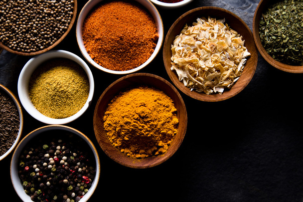 Assorted spices - Foto, Imagem