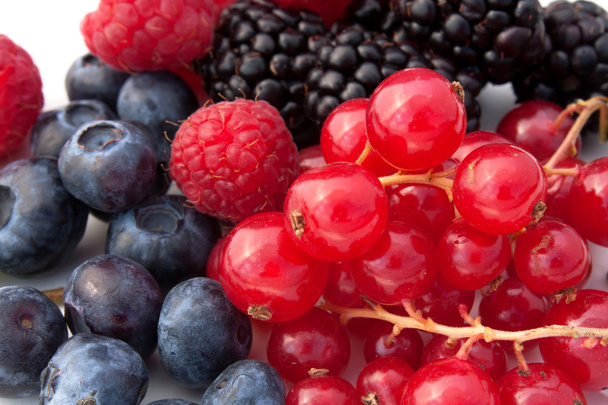 Red Soft Fruits - Closeup - Foto, Bild