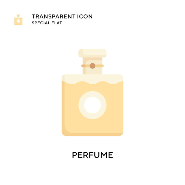 Perfume vector icon. Flat style illustration. EPS 10 vector. - Vector, Image