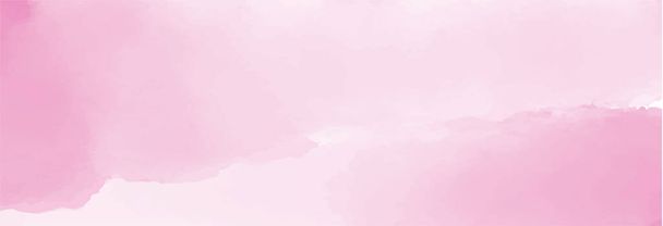Różowy akwarela tło dla tekstur tła i banery internetowe design - Wektor, obraz