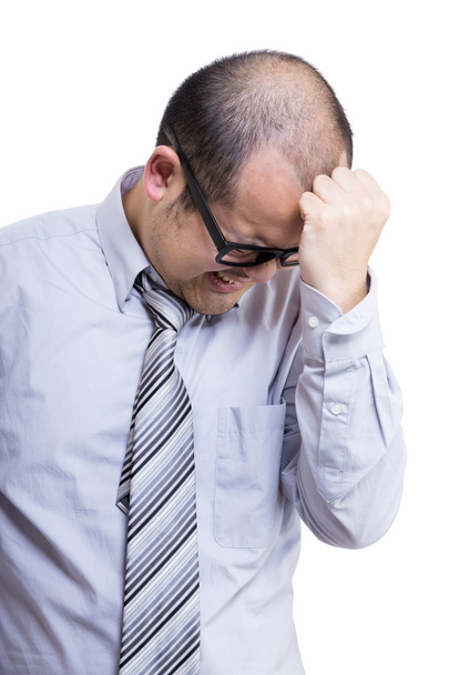 Asia businessman headache - Photo, Image