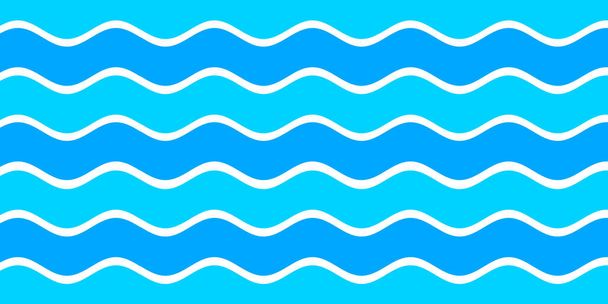 Сине-белый цвет волны текстуры фон. Использование для дизайна концепции летнего отдыха.  - Фото, изображение