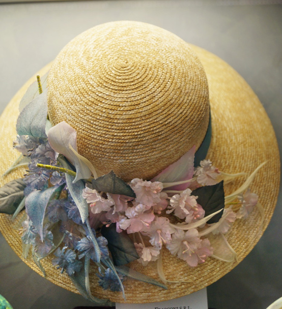 Florentijnse stro hoed, Italië - Foto, afbeelding