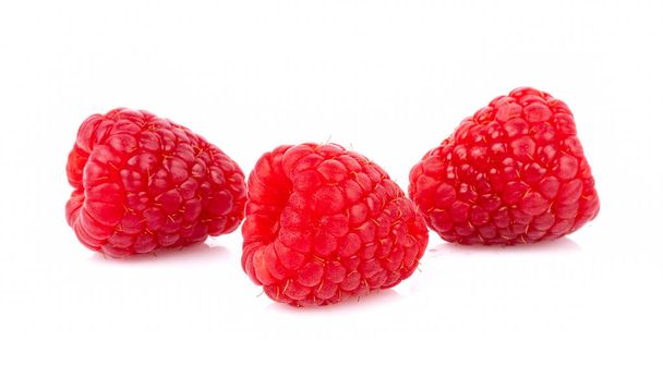 Fresh raspberry isolated on white background - Photo, Image