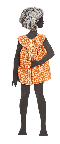 Винтажная бумажная кукла
 - Фото, изображение