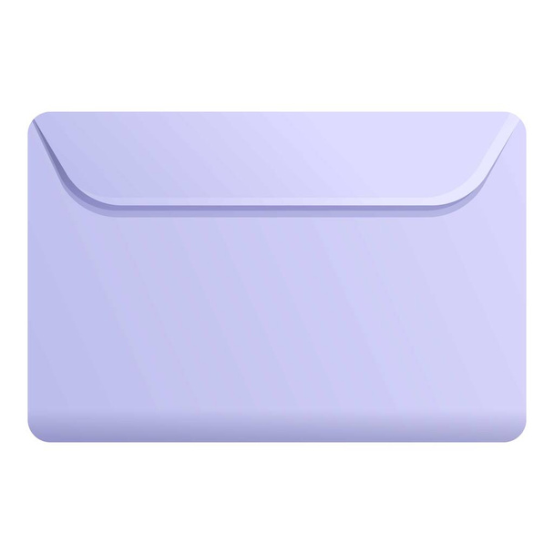 Paper envelope icon, cartoon style - Вектор,изображение