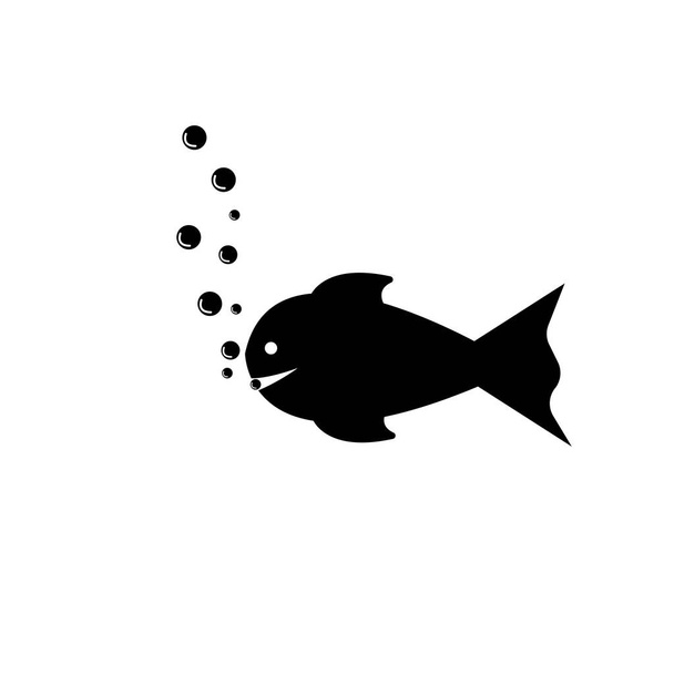  Иллюстрация логотипа рыбы  - Фото, изображение
