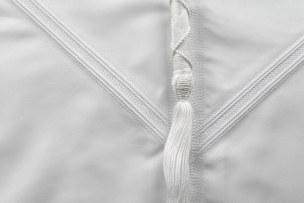 Un détail abstrait d'un Tarboosh qui est une cravate de style arabe
 - Photo, image