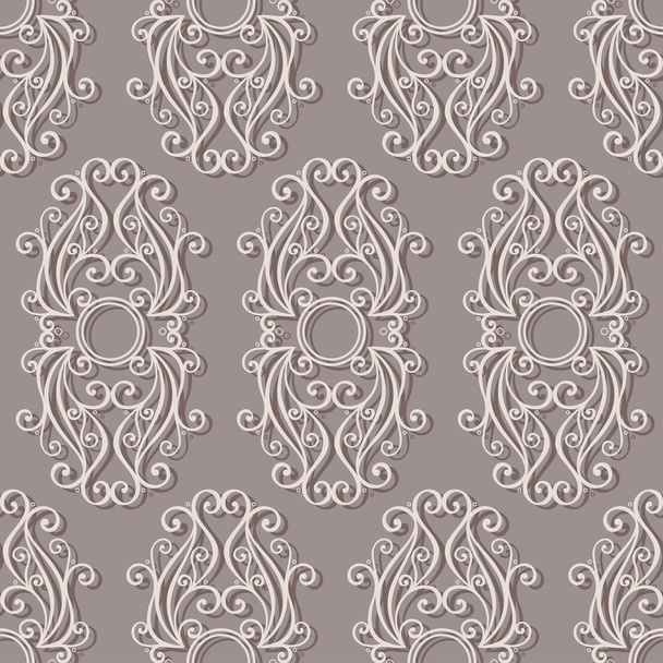 Seamless Ornate Abstract Pattern - Vector, Image