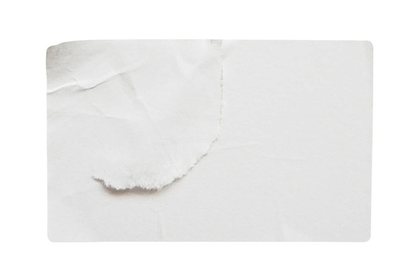 Наклейка на папері з торнадо ізольована на білому тлі
 - Фото, зображення