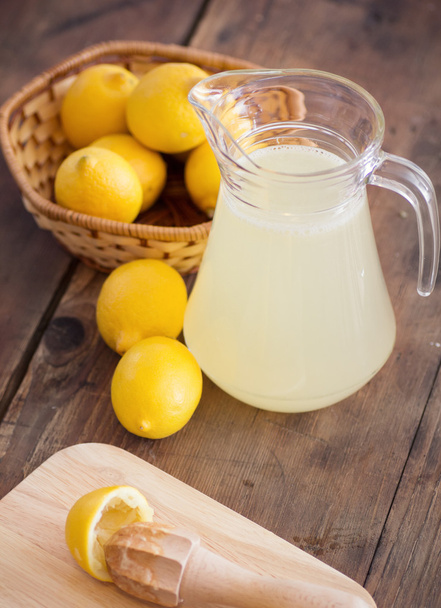 Preparing lemonade - Fotoğraf, Görsel