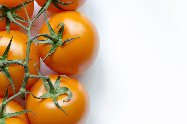 tomatoes on white - Foto, Imagen