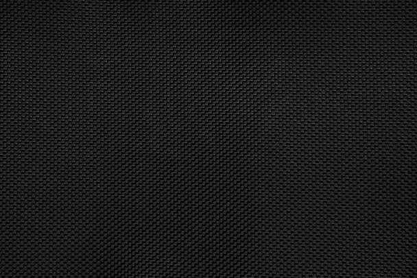 Fondo de patrón de textura de tela negra - Foto, imagen