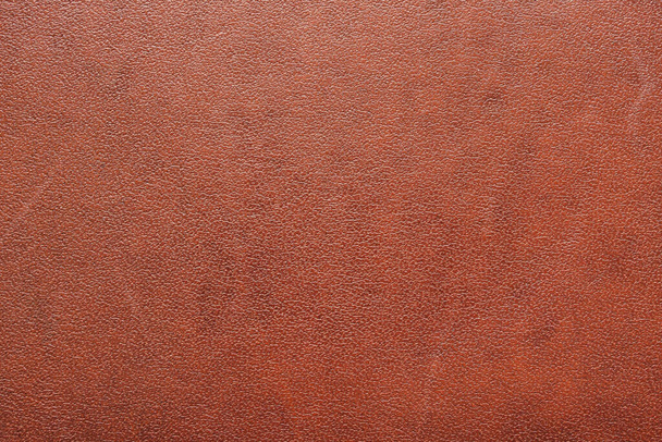 Abstract natuurlijke bruine lederen textuur patroon achtergrond - Foto, afbeelding