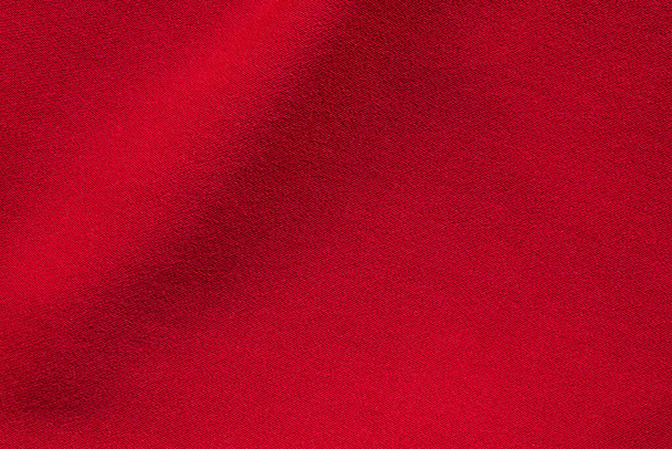 Rotes Gewebe Textur Hintergrund Nahaufnahme - Foto, Bild