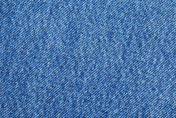 denim bleu jeans texture fermer fond vue dessus - Photo, image