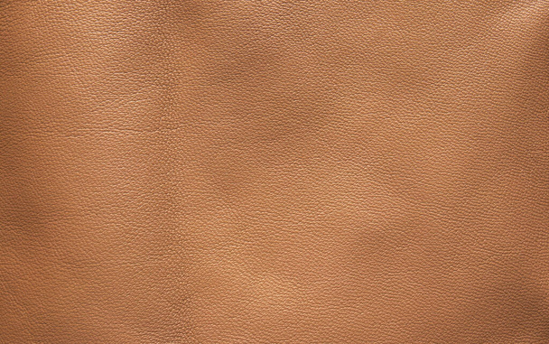 Fondo de textura de cuero marrón de cerca - Foto, imagen