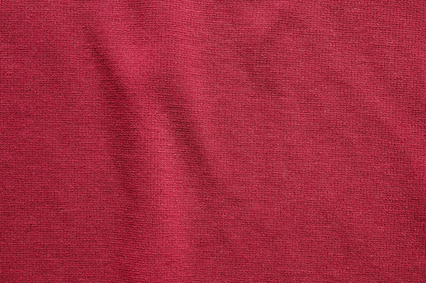 Red clothing fabric texture pattern background - Fotografie, Obrázek