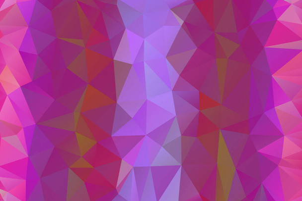 Modern Colorful Abstract Low Poly Geometric Gradient Polygonal Background Vector Illustration - Vector, Image
