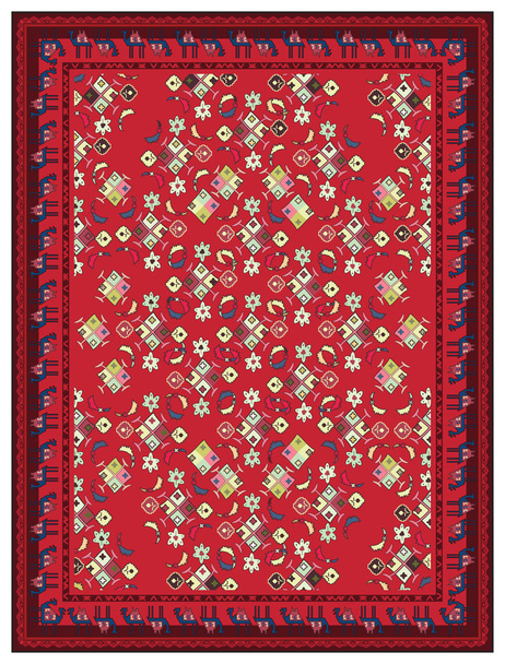 Carpet design - Vektor, obrázek