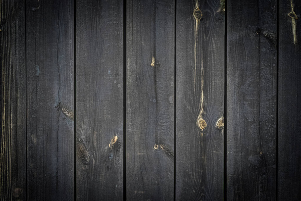 Textura de madera. Pared de superficie de tablón de madera para papel pintado grunge vintage. Patrón de madera del piso viejo. Mesa de tablero de panel de grano oscuro con espacio de copia. Concepto de decoración de madera natural - Foto, imagen