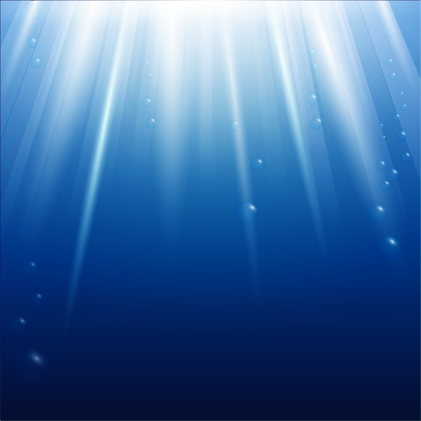 Bajo el agua - Vector, imagen