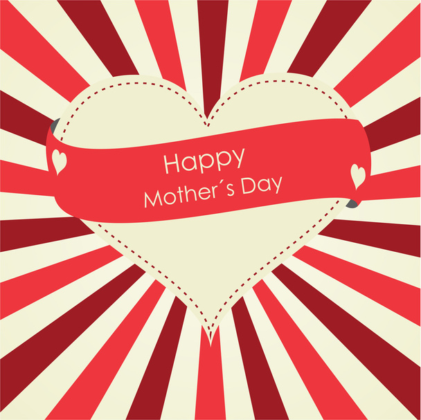 Happy Mother's Day - Vector, afbeelding