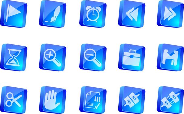 Toolbar and Interface icons - Vector, Image