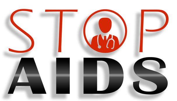 Světový den AIDS končí. Zdravotní koncepce. - Fotografie, Obrázek