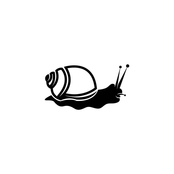 шаблон логотипа и символа улитки  - Вектор,изображение