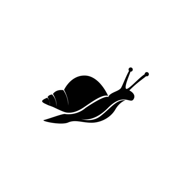 λογότυπο και πρότυπο συμβόλων ζώων σαλιγκαριών  - Διάνυσμα, εικόνα