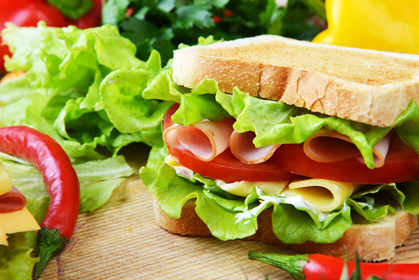 tasty sandwich - Foto, imagen
