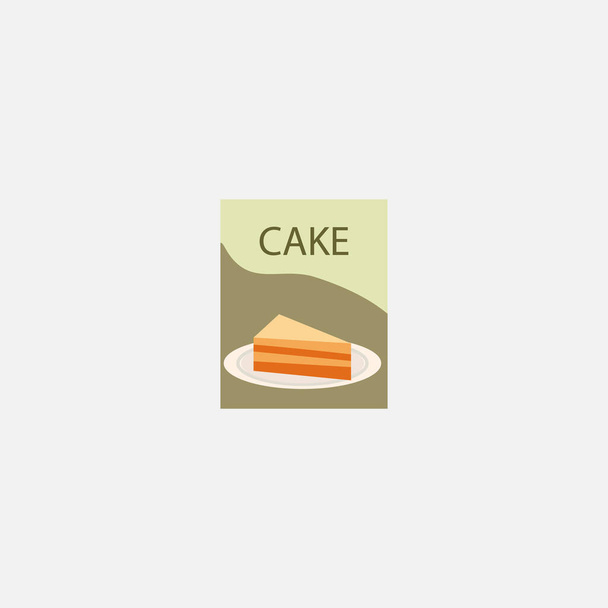 gâteau élément graphique Illustration gabarit conception - Vecteur, image