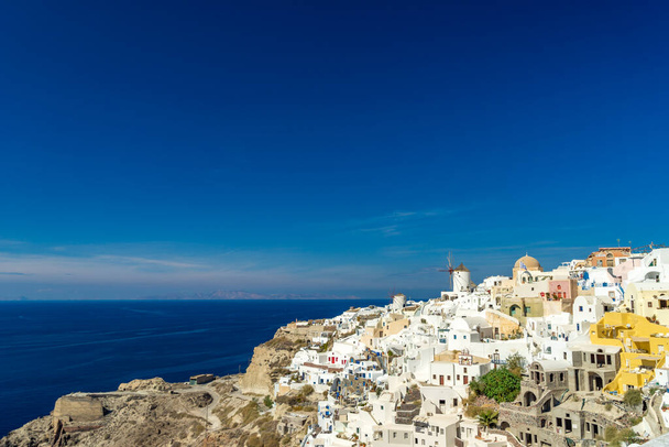 View of Oia on the island of Santorini in Greece - Foto, imagen