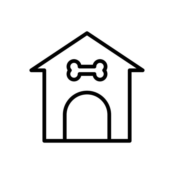 Собачий будинок значок Векторні ілюстрації
 - Вектор, зображення
