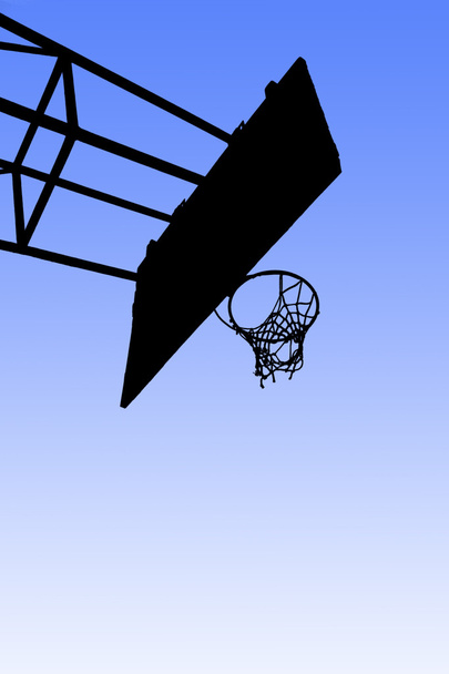 szabadtéri kosárlabda karika - Fotó, kép