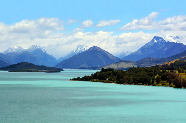 Lake Wakatipu New Zealand Nz Nzl - Foto, afbeelding