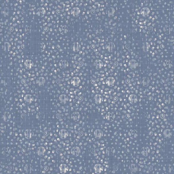 Απρόσκοπτη γαλλική αγροικία υφαντά λινό ριγέ υφή. Εκρού λινάρι μπλε ίνα κάνναβης. Φυσικό φόντο μοτίβο. Οργανικό ύφασμα για πετσέτα κουζίνας. Εκτύπωση allover υλικού Pinstripe - Φωτογραφία, εικόνα