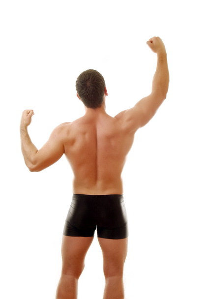 Back of sexy muscular man - Fotó, kép