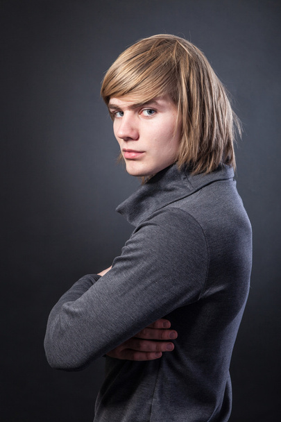 Portrait young man - Valokuva, kuva