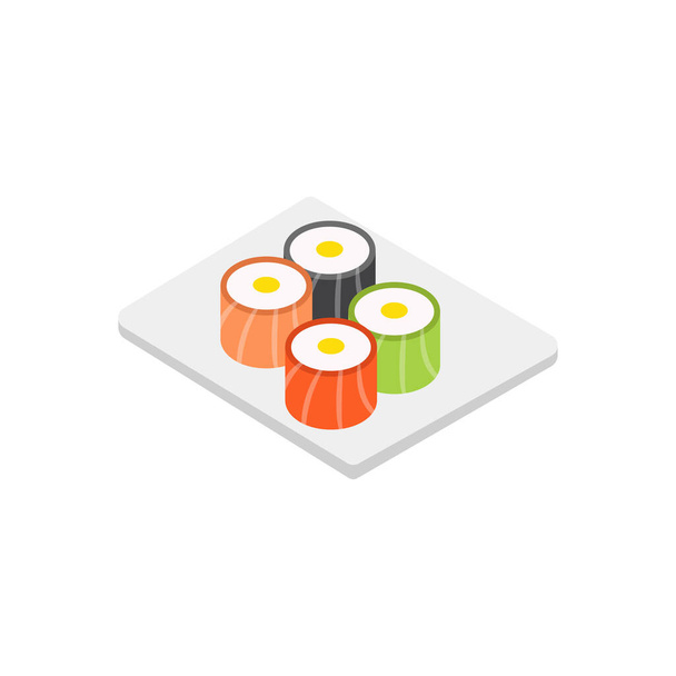 sweets vector flat colour icon - Vector, Image
