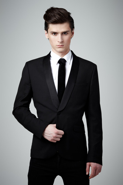 Cravate noire - Photo, image